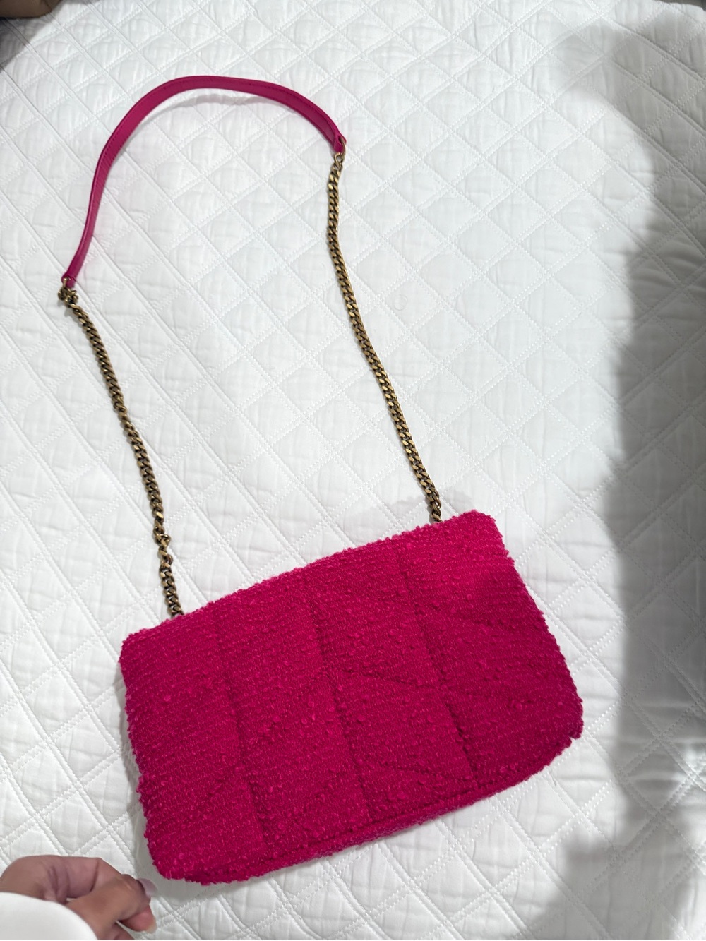 Saint Laurent Toy Lou Boucle Puffer Bag - Picture 7 of 8